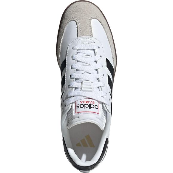 NWT adidas Unisex-Adult Samba Indoor, White/Black/Vivid Red, 8.5 - Picture 5 of 7